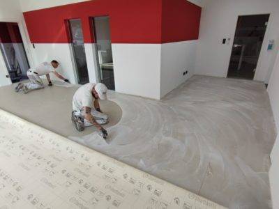 Bodenlegearbeiten durh Raumgestaltung Hartung